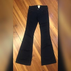 Arden b dark wash flared jeans