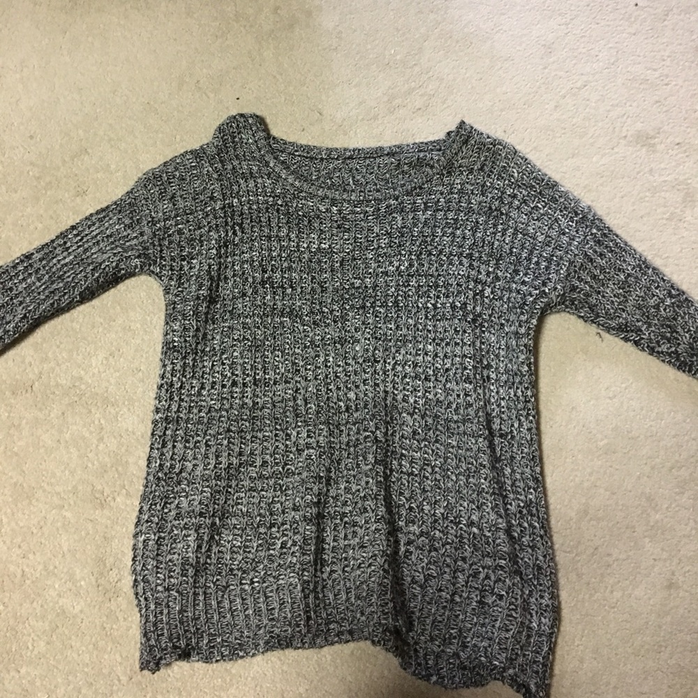 Black and White Sweater