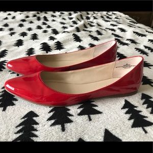Nine West red flats