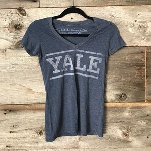 Vintage wash YALE t-shirt