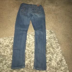 Levi's 524 light blue size 7 jeans