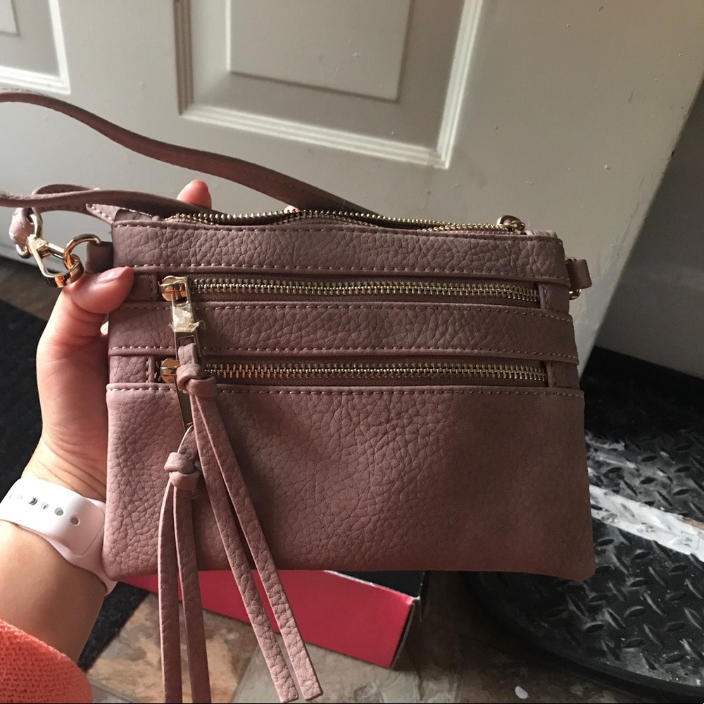 Mauve Crossbody Bag