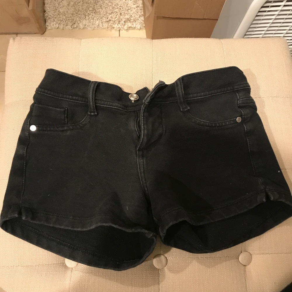Black shorts!