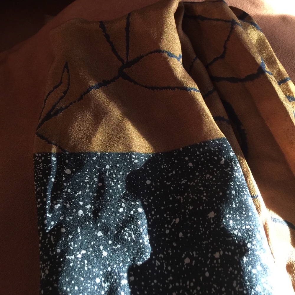 Geoffrey beene 100% silk scarves