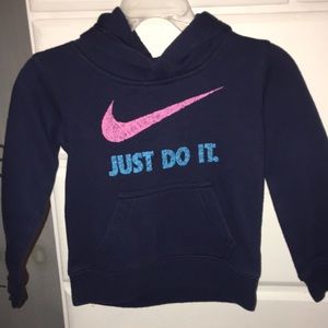 Navy Nike Toddler pullover