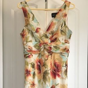 Connected Apparel Floral Dress