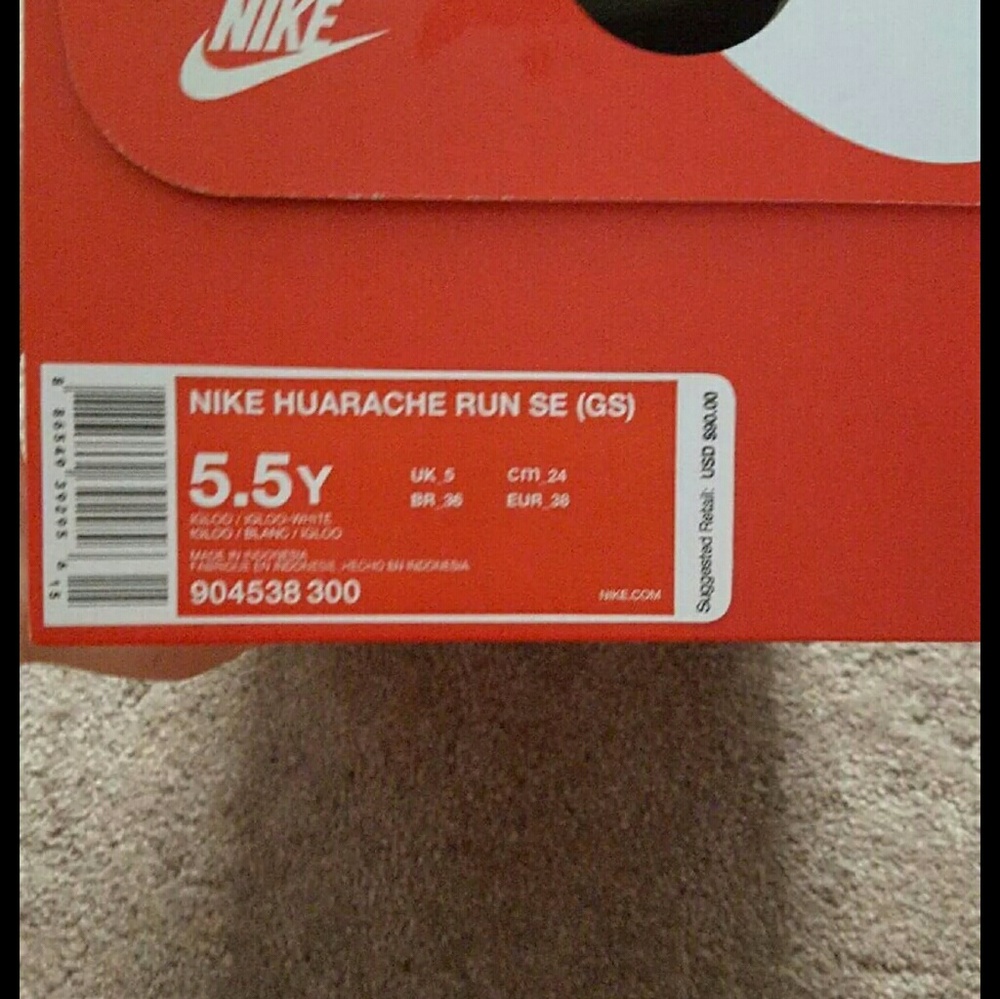 Nike Huarache Run SE 5.5 Youth