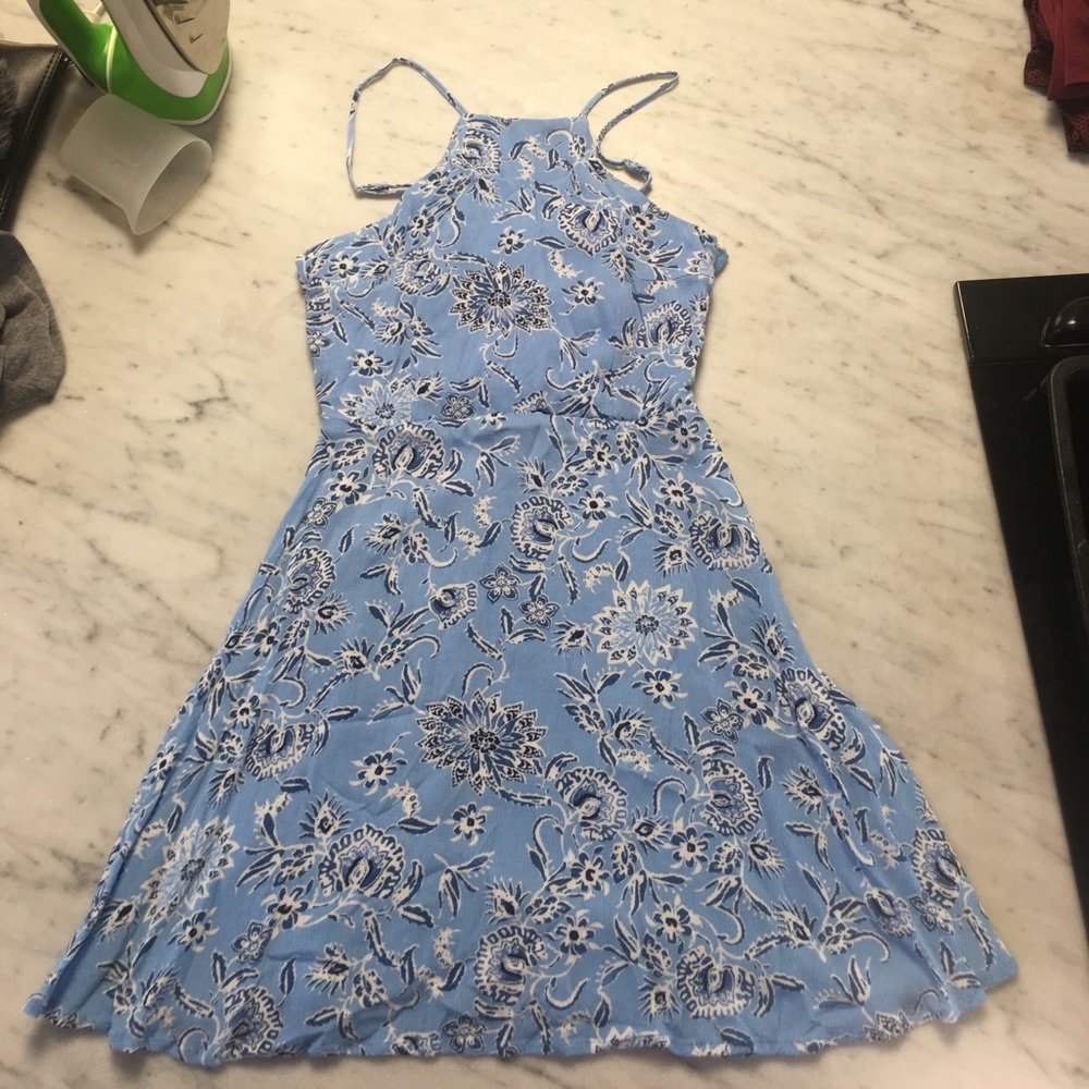 SUPER ADORABLE blue dress from Mahina, Oahu!!!