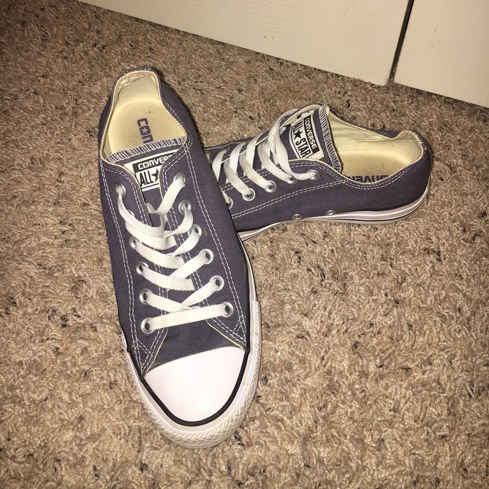Blue converse