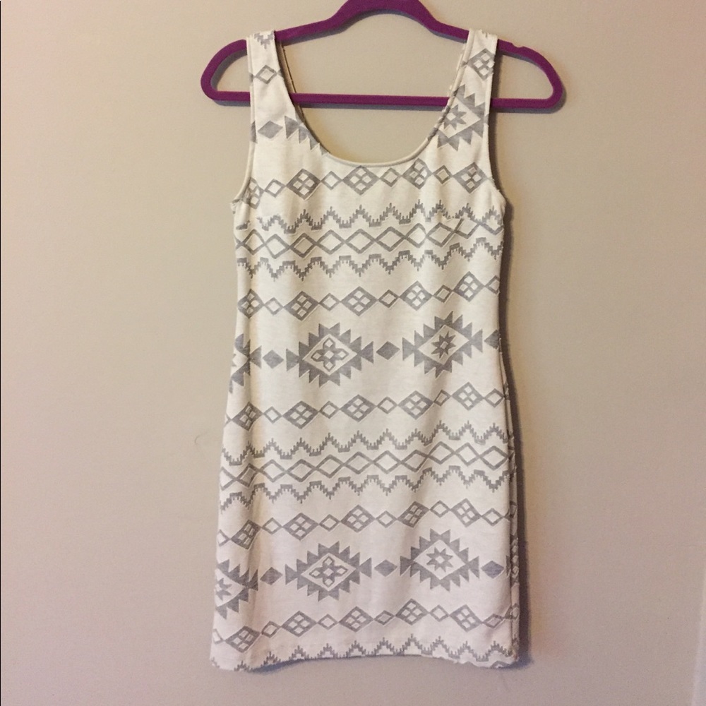 Body Con dress // tribal pattern