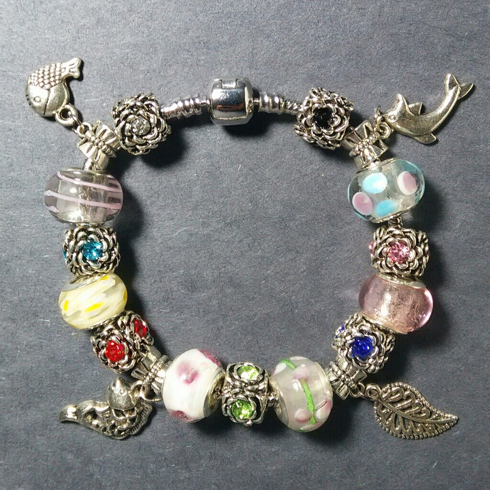 LilisCo European Style Leaves&Fish- Lucky Bracelet