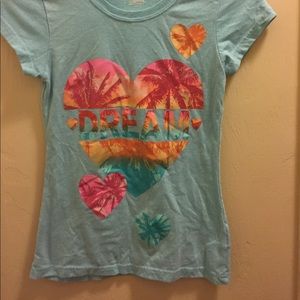 Girls T Shirt Size 10/12 Cute Tee