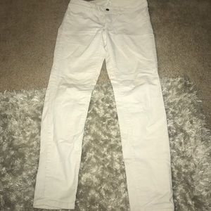 Corduroy off white jeans size 8