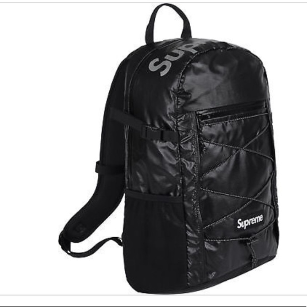 Black Supreme Backpack brand new with tags