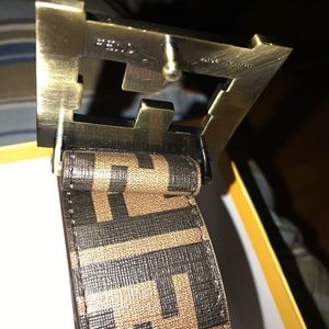 Fendi belt size 38