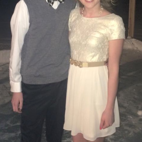 Cream Dress - Picture 2 of 2