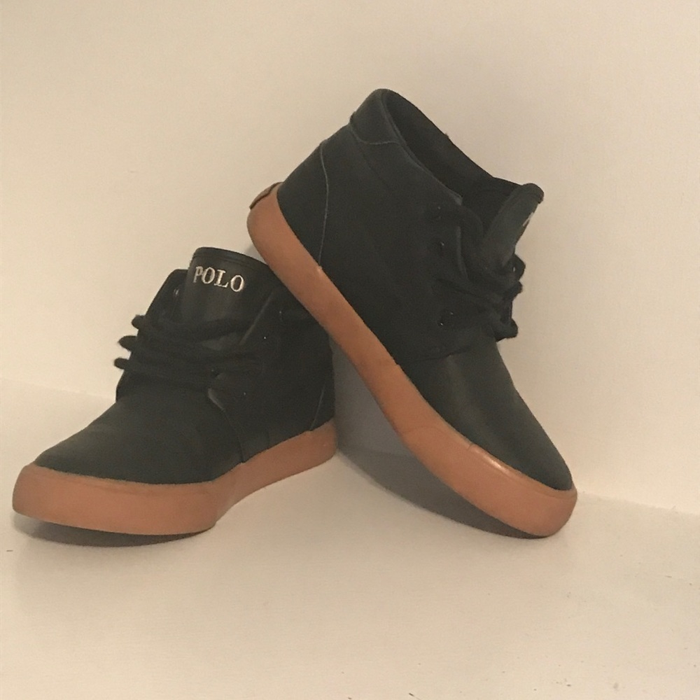 ✅SOLD✅Ralph Lauren Polo HT Leather Boys Sz 13
