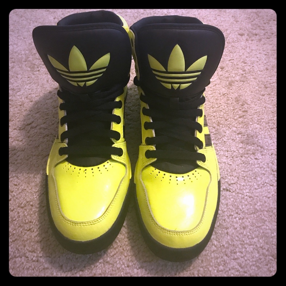 Lime Green Adidas