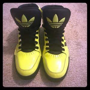Lime Green Adidas