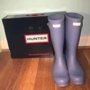Blue Lilly kids hunter rain boots