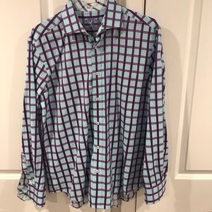 🚀 Bugatchi Uomo Large Shaped Fit Button Down