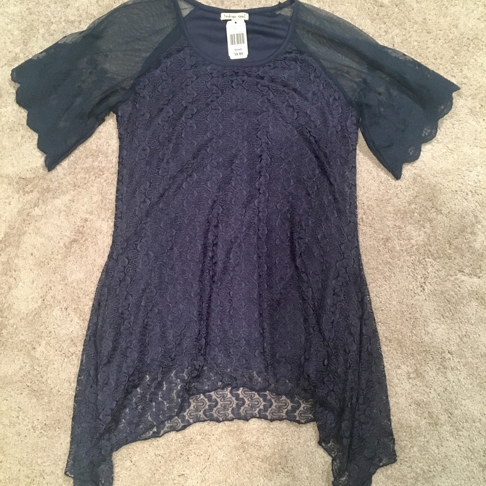 Indigo soul/Cracker Barrel blue lace size small
