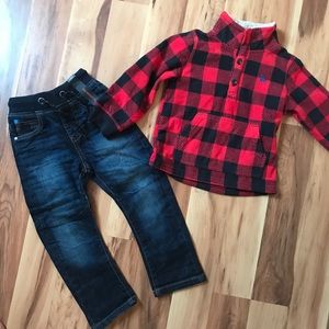 4T Boys Fleece and Jeans