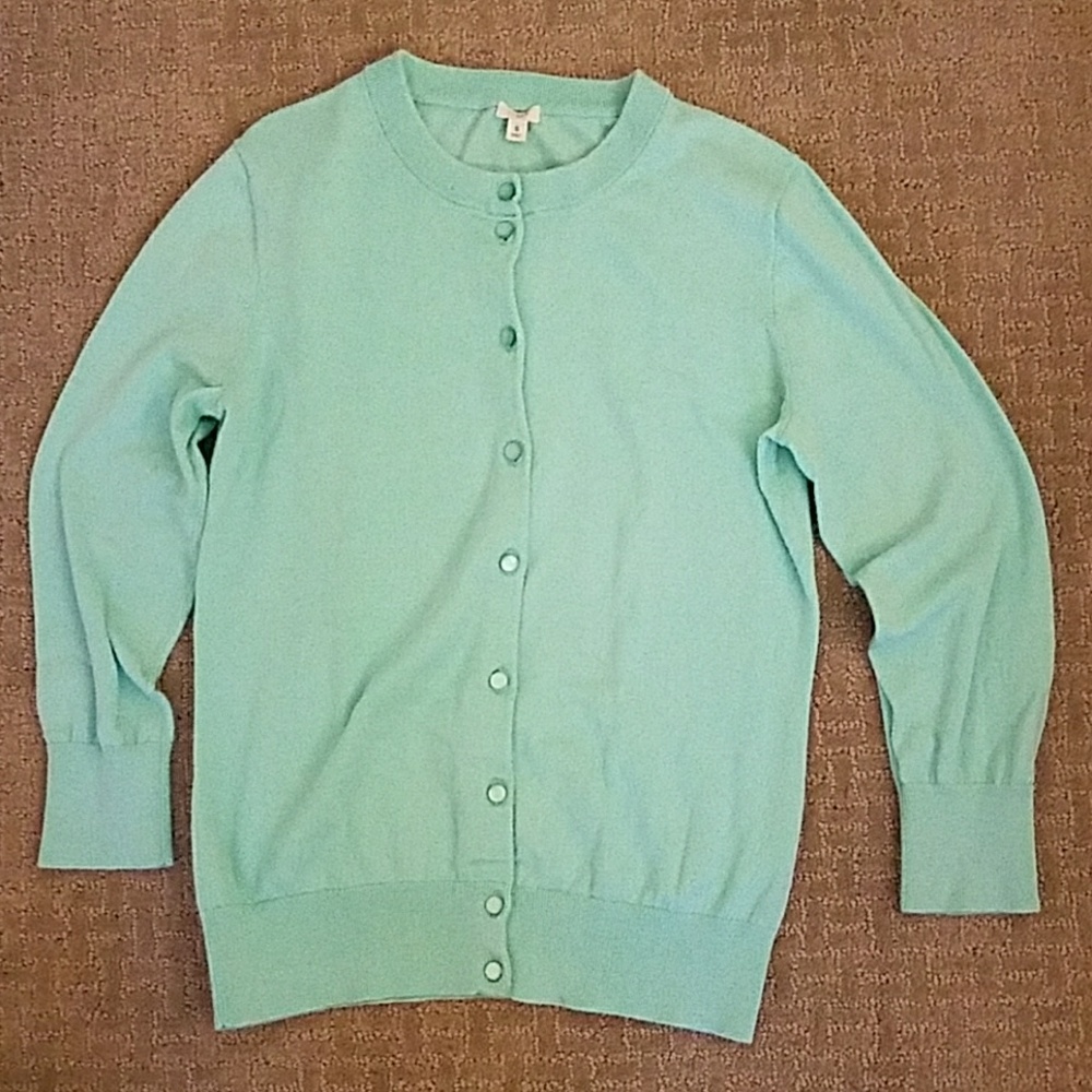 J.Crew Mint Cardigan