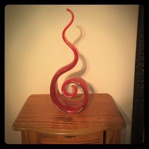 Glass sculpture
