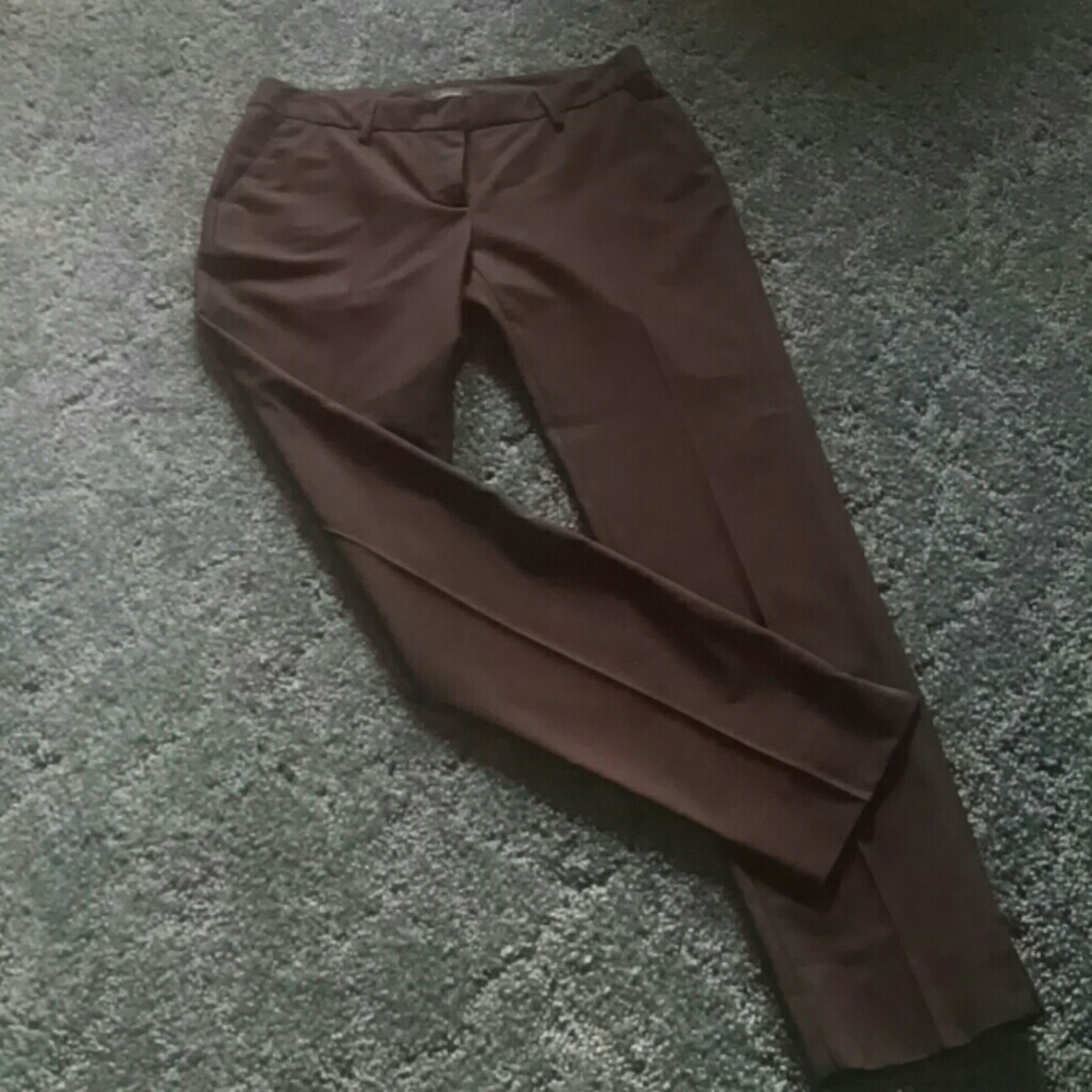 Italian brown wool pants