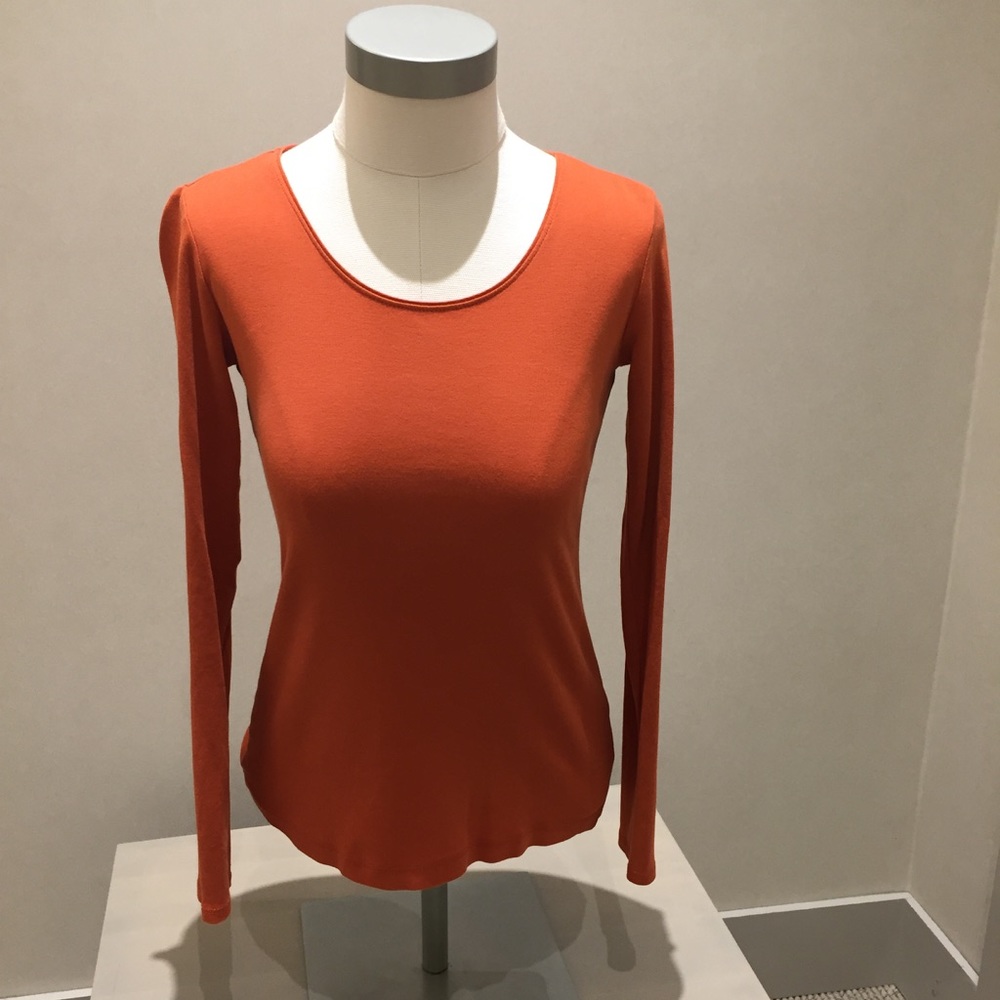Jjill long sleeve Pima cotton tee