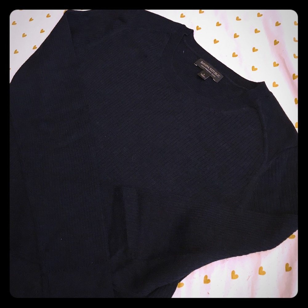 Banana Republic 100% merino wool sweater
