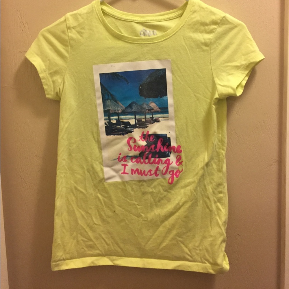 Girls Shirt Size L 10/12 T Shirt Tee