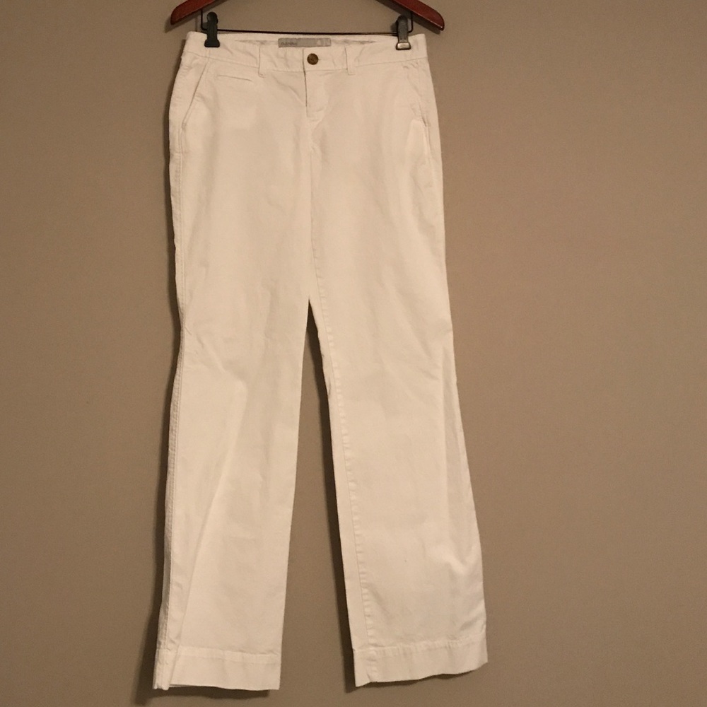 Classic White Dress Pants