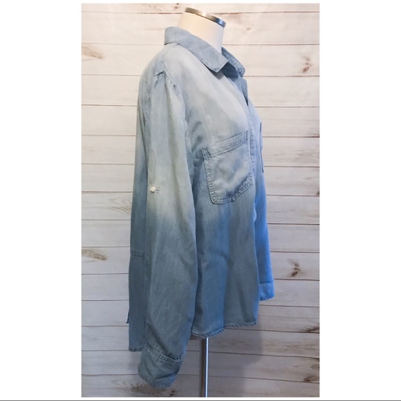 OLIVIA + SLOANE OMBRÉ SHIRT - Picture 3 of 6