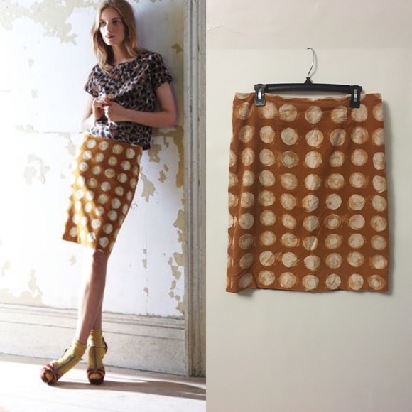 Anthropologie Dresses & Skirts - Anthropologie Maeve Corded Dot Skirt