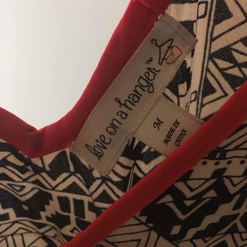 Aztec Printed Tank Top - Picture 3 of 6