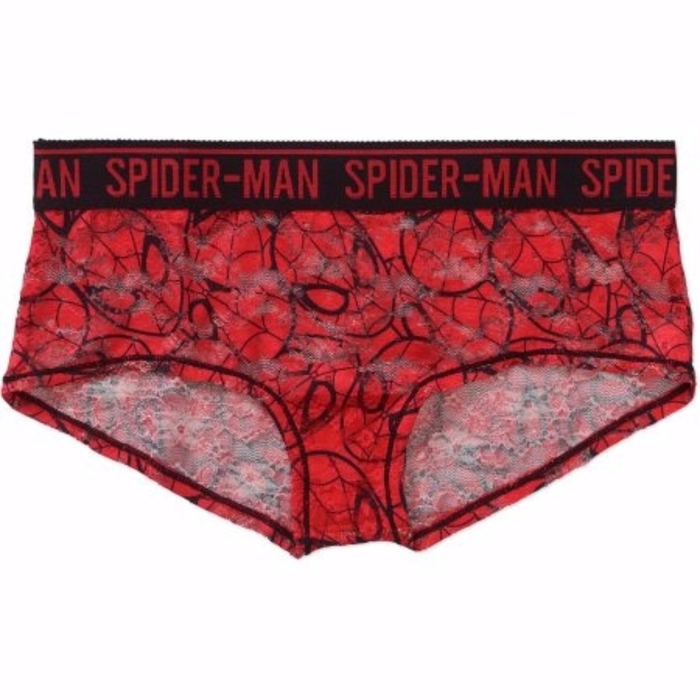 Marvel Spiderman Lace Girlie Short Panty