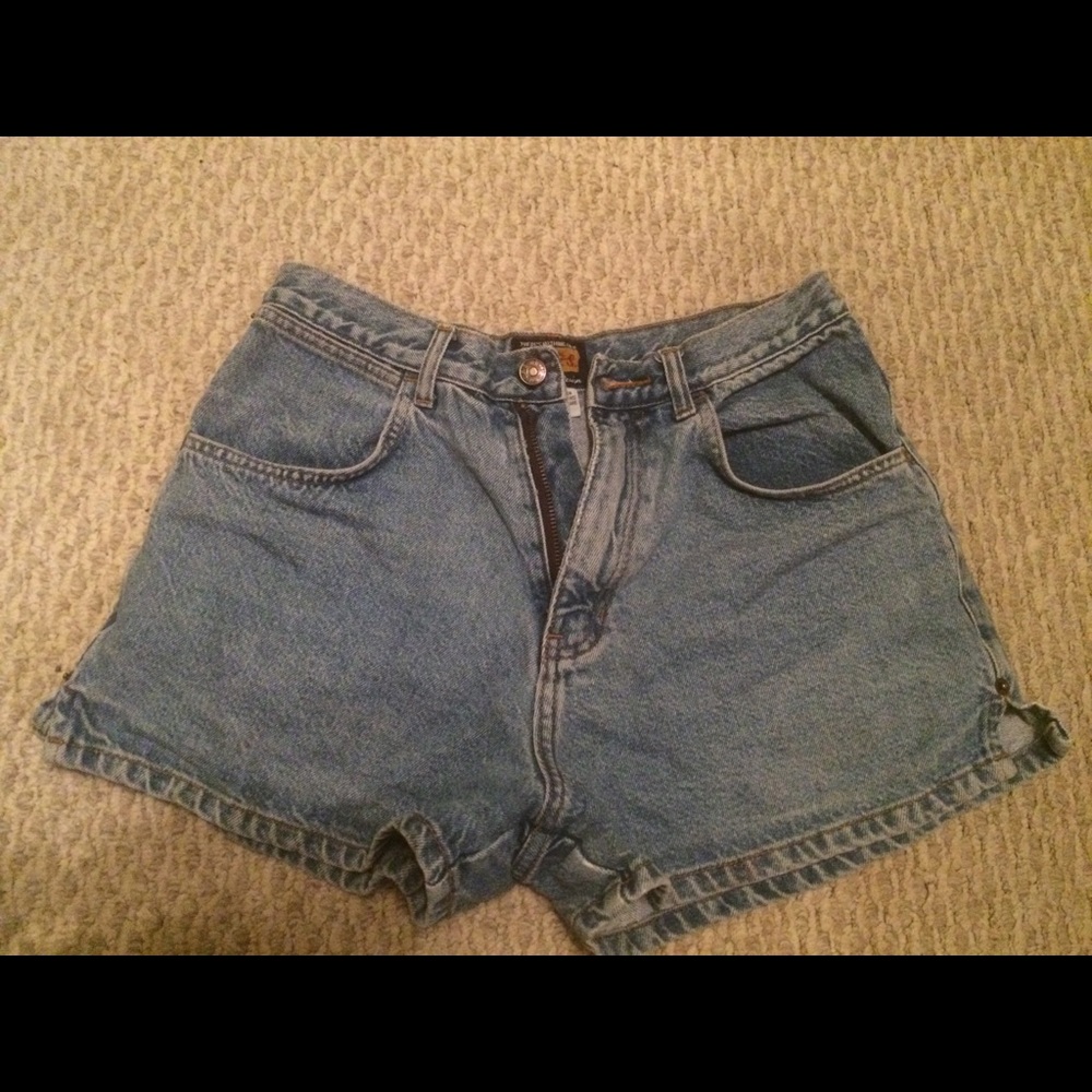 High Waisted Jean Shorts