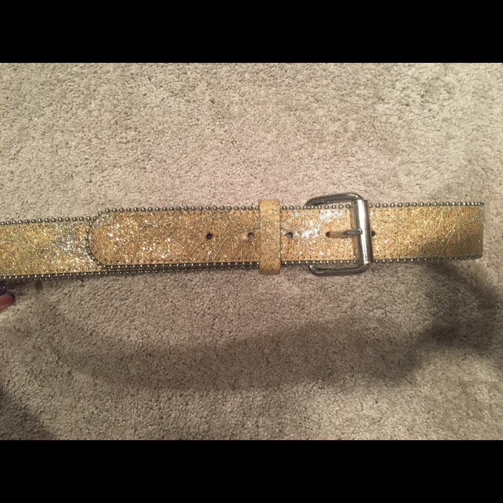 Pac sun tilt sparkle belt size medium