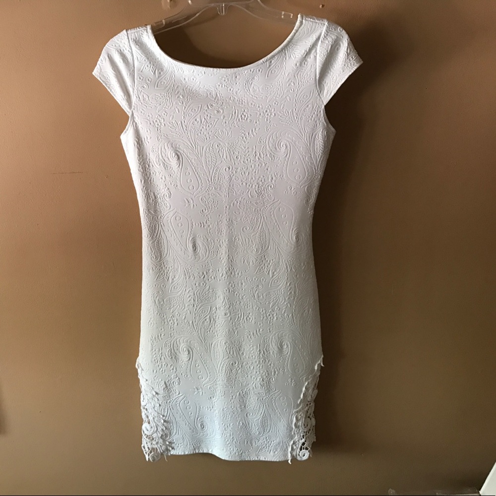 Sage above knee mini dress