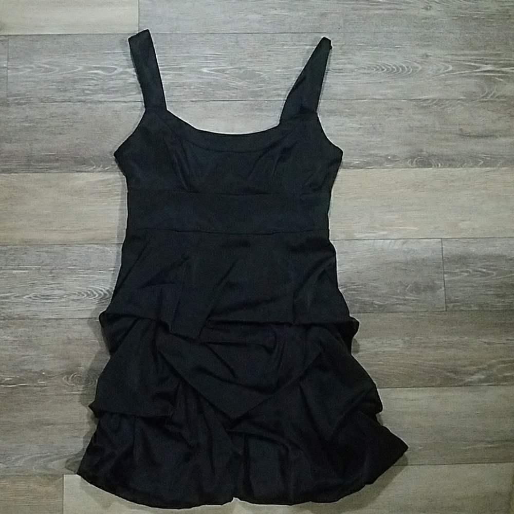 Black cocktail dress