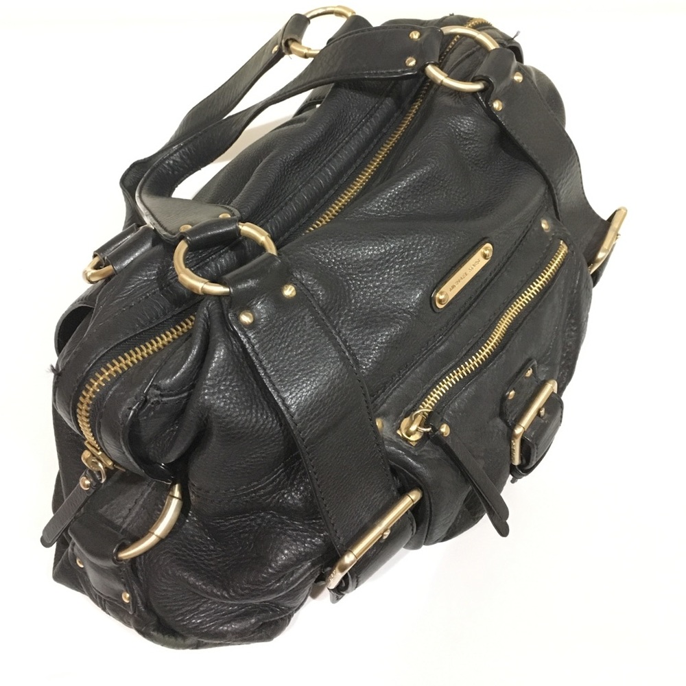 Excellent condition black leather Michael Kors bag