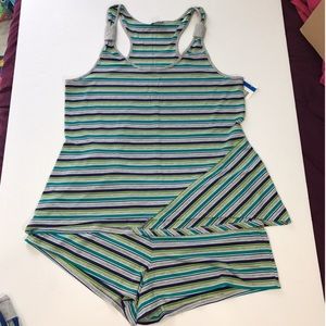 Maidenform 2 piece pajama shorts sleepwear set