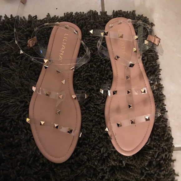 liliana clear sandals