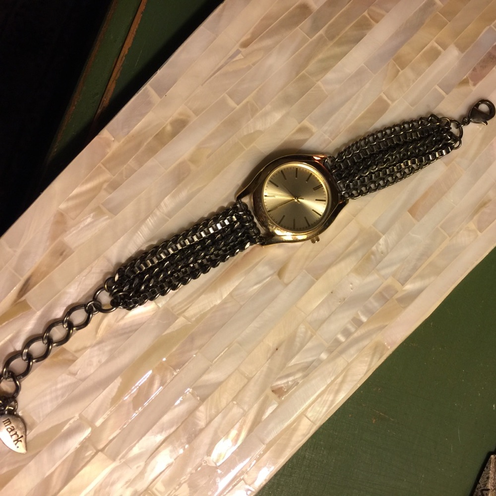 Mark! Brand Mixed Metal Fashion Watch