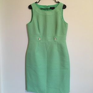Tahari Arthur S. Levine  Green Dress Sz 10