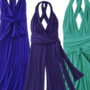 Mossimo Purple Multi-way Jumpsuit