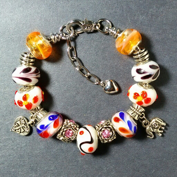 LilisCo European Style Bracelet - Heart&Elephant - Picture 1 of 1
