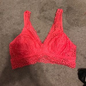 Pink bralette! Size xl! Only worn once